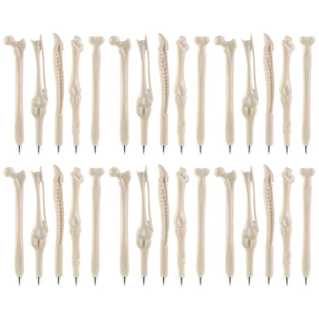 30шт химикалки под формата на костите, дръжки във формата на костите, химикалки в стил Хелоуин