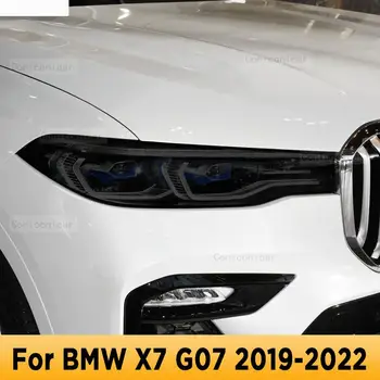 За BMW x7 G07 2019-2022 Външна Фаровете на Колата Със Защита От надраскване Нюанс на Предната Лампа TPU Защитно Фолио Аксесоари За Ремонт на Стикер