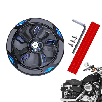 Защита на капачката на радиатора е от алуминиева сплав, Завъртане на Защита на вентилатор на двигателя на мотоциклет, Странични капаци на колелата, стръмни модерен мотоциклет