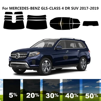 Предварително Обработена нанокерамика car UV Window Tint Kit Автомобили Прозорец Филм За MERCEDES-BENZ GLS-CLASS X166 4 DR SUV 2017-2019